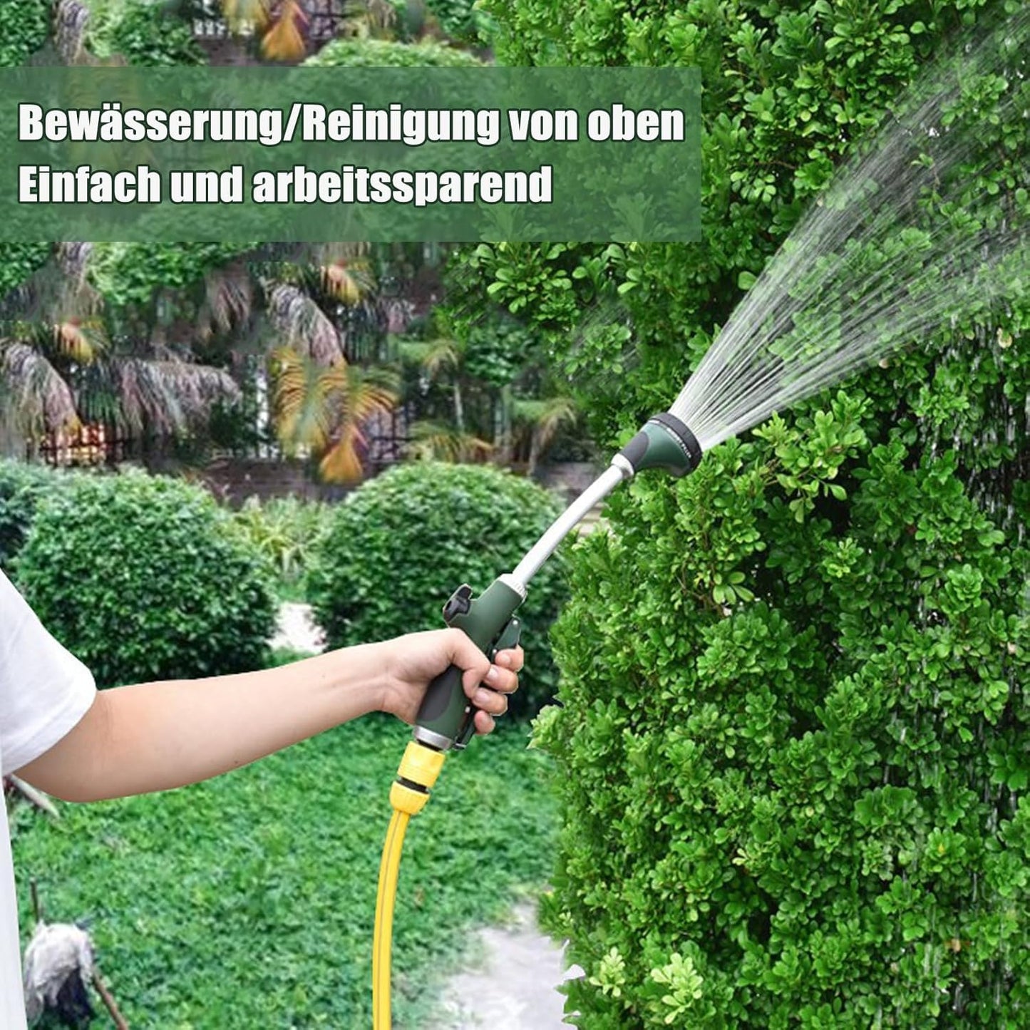 Spritzpistole / Langstielige Wasserpistole (Grün) - MSD-30