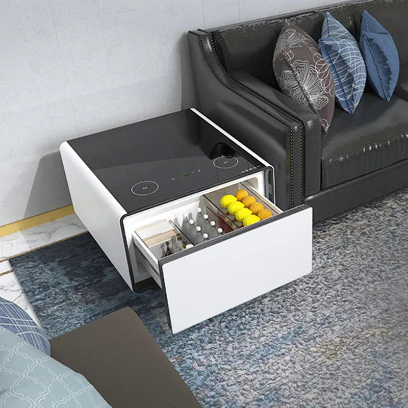 Smart kaffee tisch möbel kühlschrank touchscreen seite tisch moderne wohnzimmer möbel